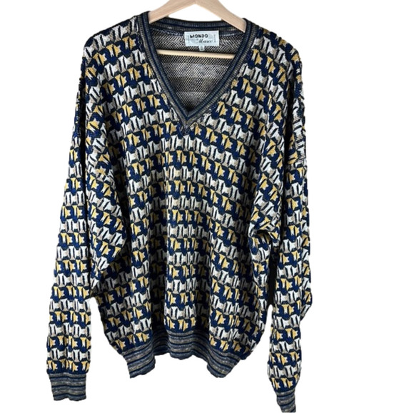 MONDO di Marco Made in Italy Grampa Sweater XL - Picture 1 of 9
